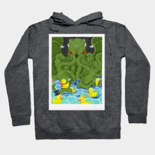 Cthulhu takes a bubble bath. Hoodie